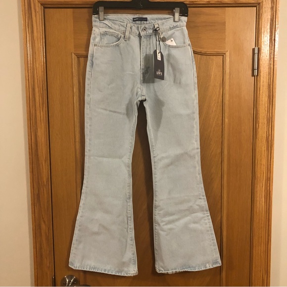 NWT Levi's Made and Crafted High Rise Flare Jeans Size 26 - Picture 3 of 15